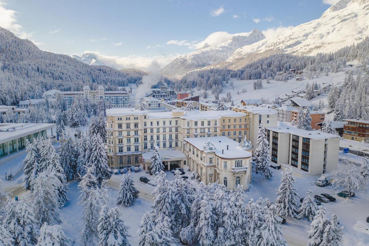 Hotel Reine Victoria by Laudinella Sankt Moritz Esterno foto